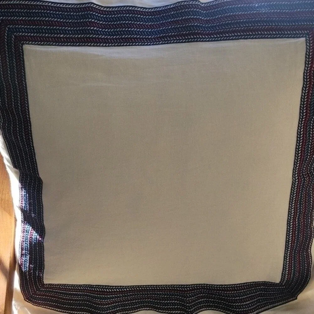 Jessica Simpson Valdivia Euro Sham 26 x 26 Linen Blend Sham Only